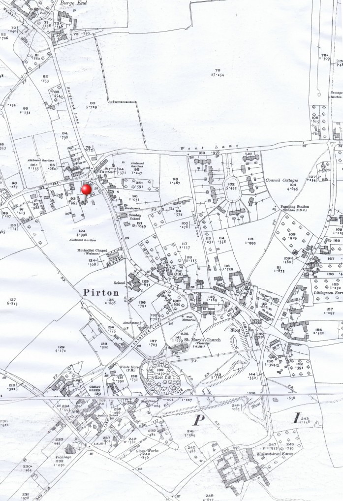 1924 Ordnance Survey map