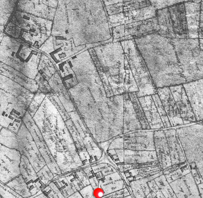 1811 Pre enclosure plan made by the surveyors before the "great land swop" at enclosure