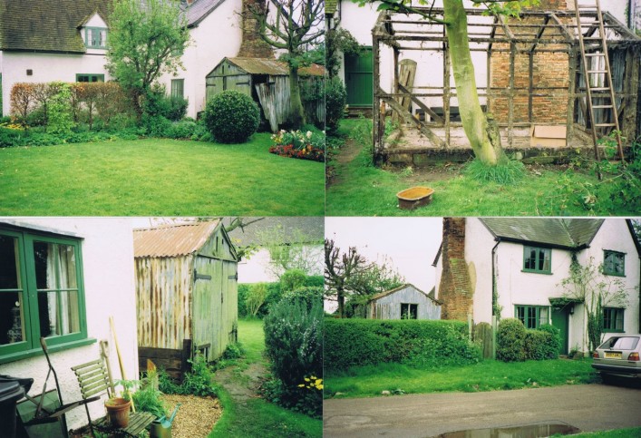 Michael Gander bought the house in 1974 and later removed the small barn.
