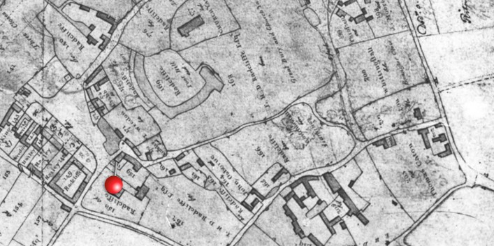 1811 Pre enclosure plan made by the surveyors before the "great land swop" at enclosure