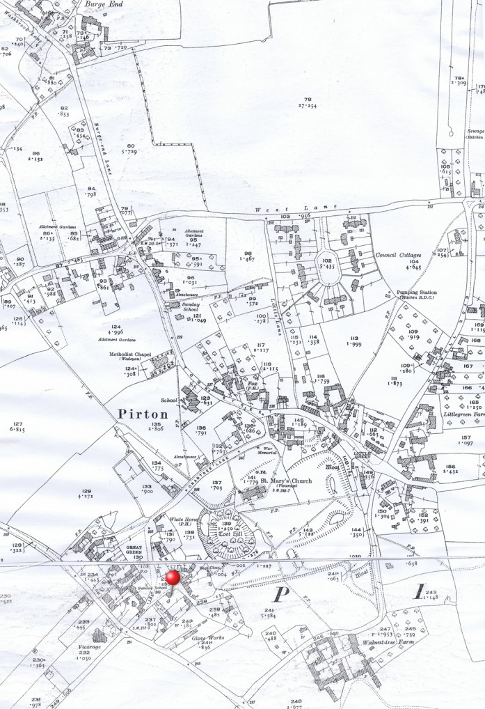 1924 Ordnance Survey map