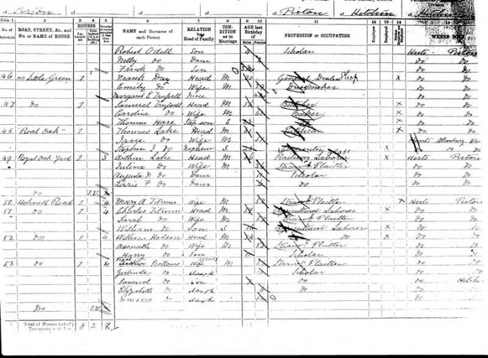Example Census 1891