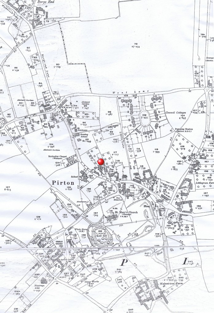 1924 Ordnance Survey map