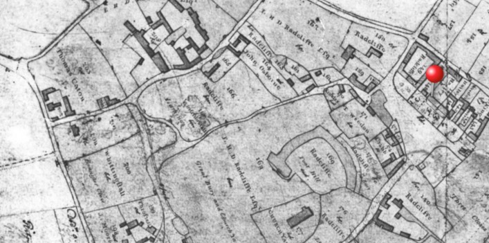 1811 Pre enclosure plan made by the surveyors before the âgreat land swapâ at enclosure