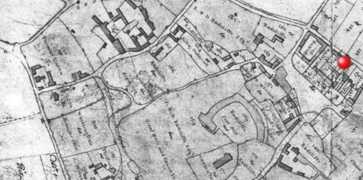 1811 Pre enclosure plan made by the surveyors before the âgreat land swapâ at enclosure