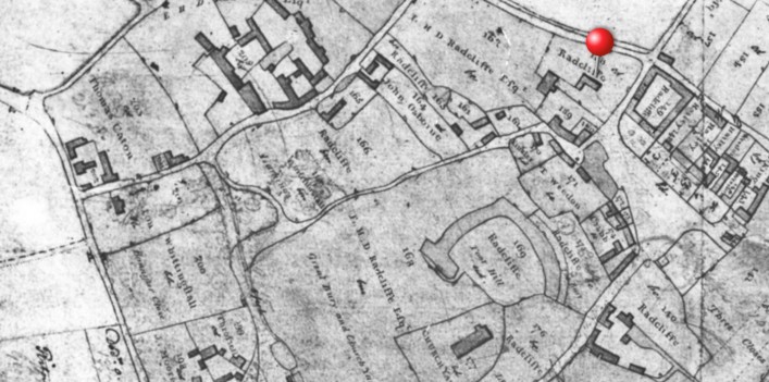 1811 Pre enclosure plan made by the surveyors before the âgreat land swapâ at enclosure