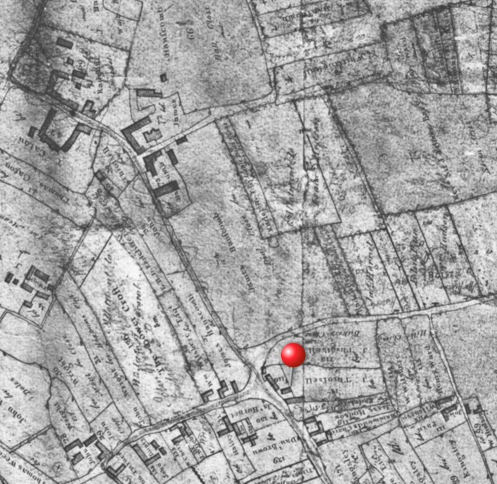 1811 Pre enclosure plan made by the surveyors before the âgreat land swapâ at enclosure